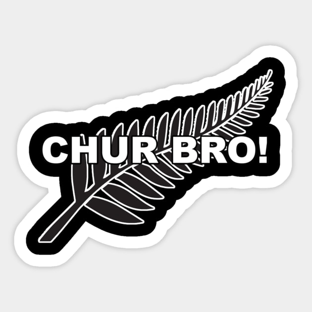 Chur Bro! Sticker by RONSHOP